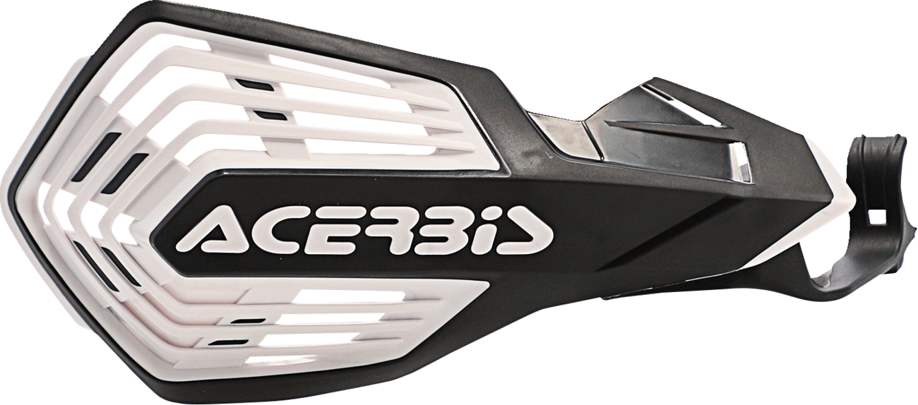 Acerbis K-Future Handguards - Black/White Kawasaki/Suzuki/Yamaha
