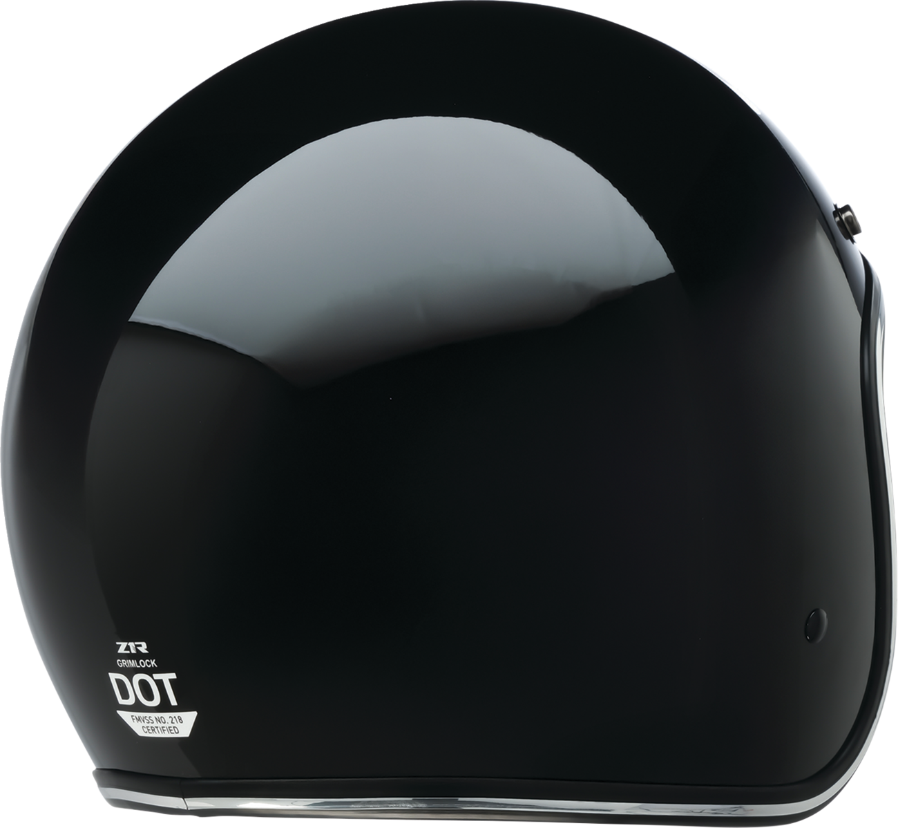 Z1R Grimlock Solid Helmet — Black