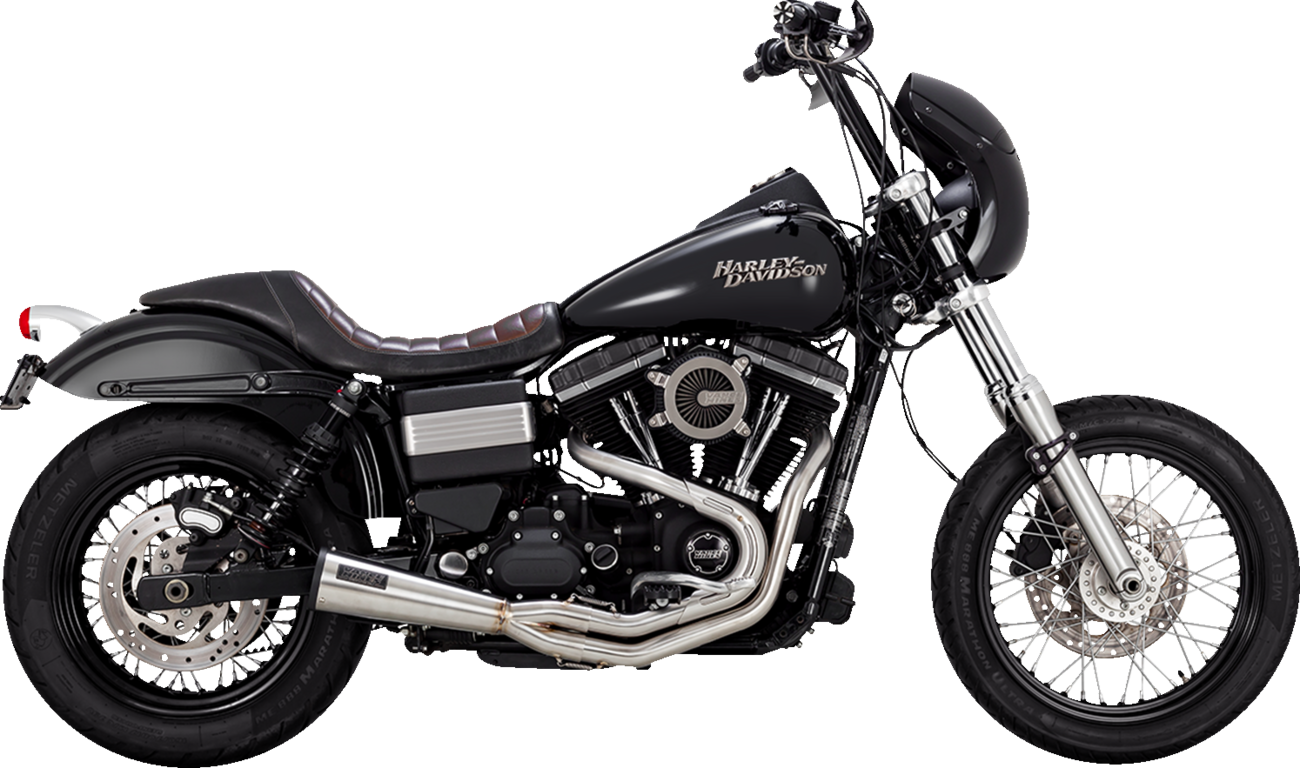Vance & Hines 2 into 1 Upsweep Full Exhaust For Harley Dyna 1991-2009
