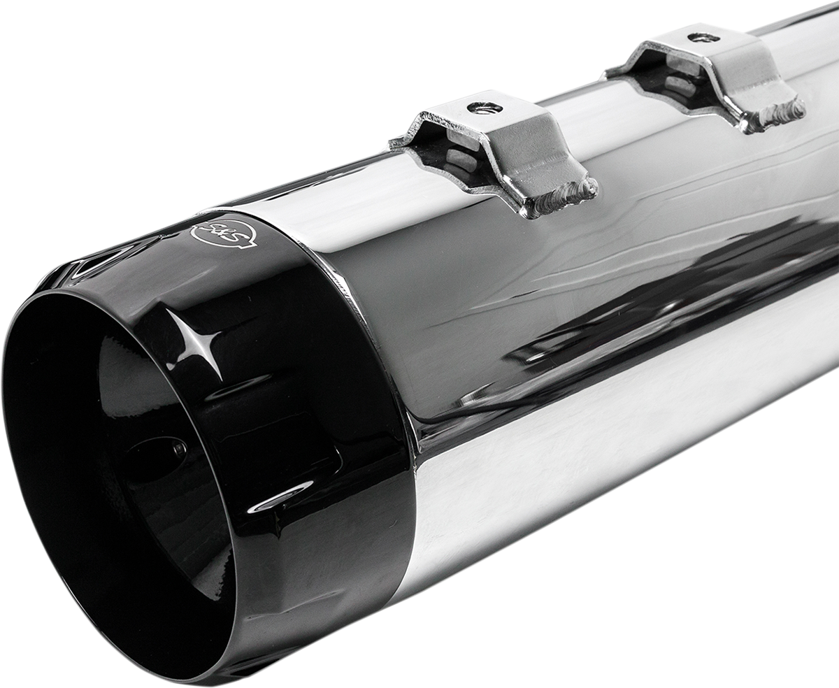S&S Cycle 4.5" MK45 Thruster Slip-On Mufflers For Harley Touring 1995-2016