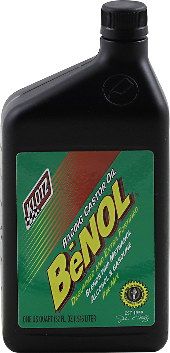 KLOTZ OIL BeNOL® Racing 2-Stroke Pre-Mix Castor Oil