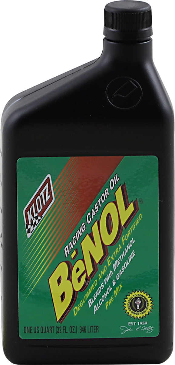 Klotz BeNol Racing Castor Pre-Mix Oil