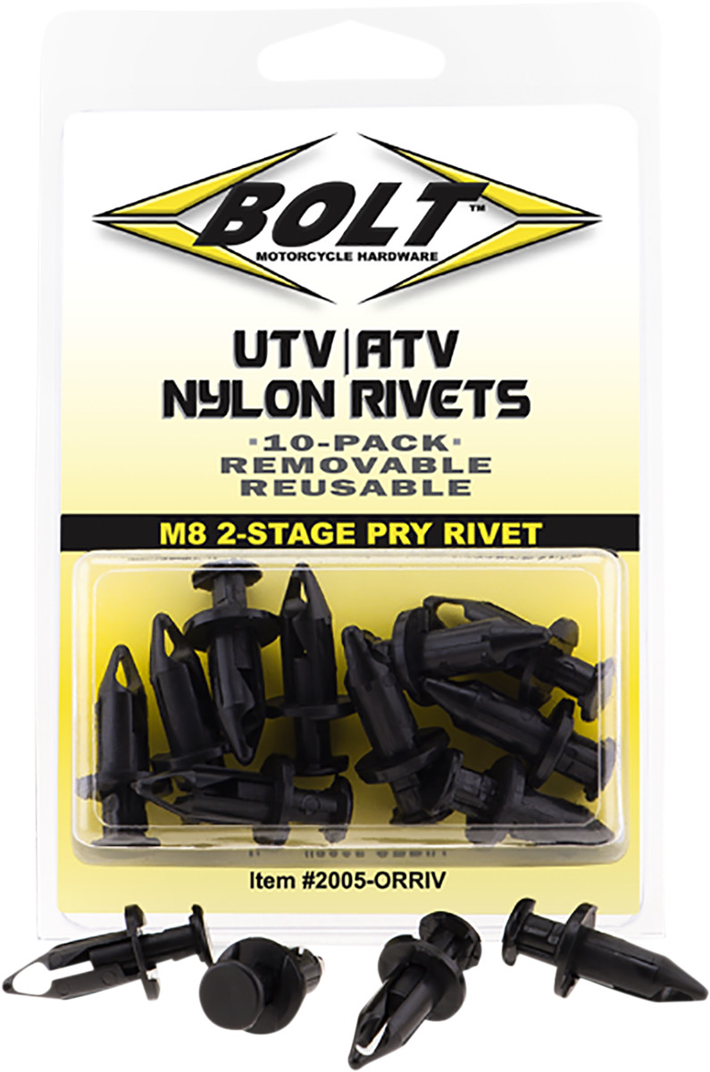 BOLT ATV Nylon Rivet Kits