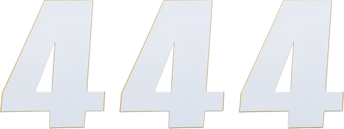 Vinyl Race Numbers