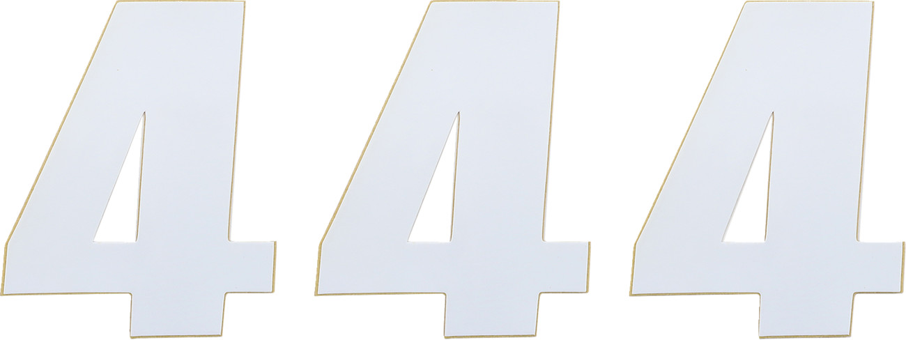 Vinyl Race Numbers