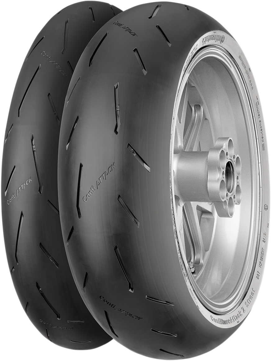Continental Tire - ContiRaceAttack 2 Street - Rear - 190/50ZR17 - (73W)