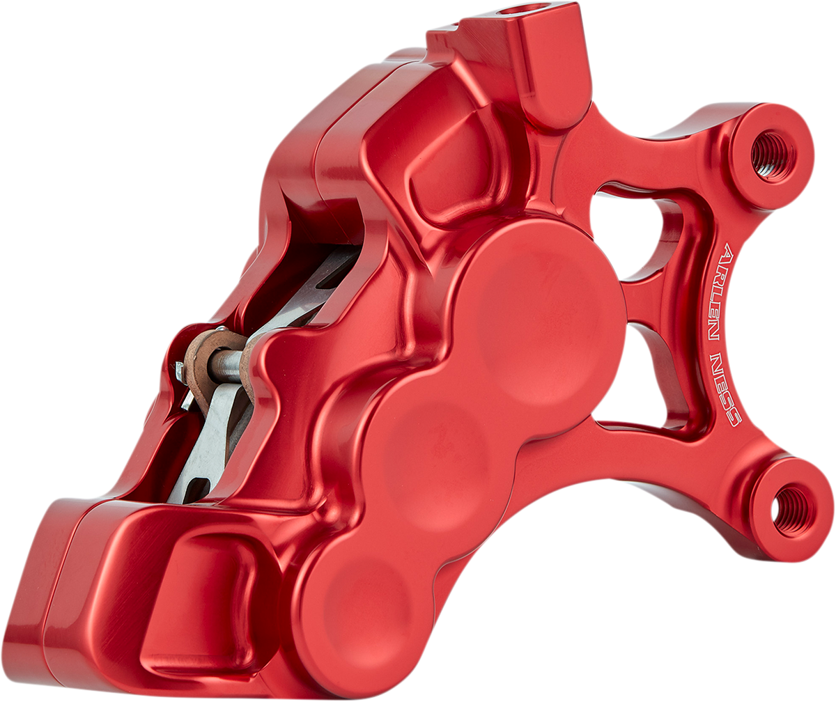 Arlen ness 6-Piston Caliper - 14" - Red Harley Davidson