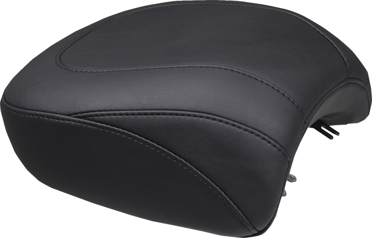 Mustang Wide Tripper Smooth Passenger Seat For Harley
