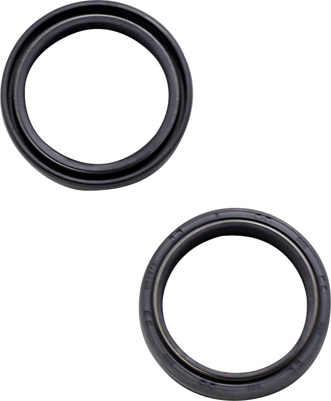 Parts unlimited Front Fork Seals - 41 mm ID x 53 mm OD x 8/10.5 mm T Honda/Suzuki/Kawasaki