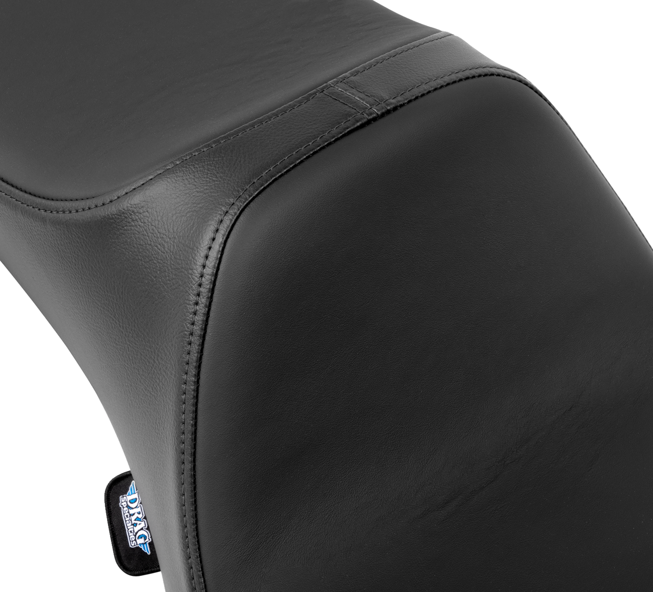 Drag specialties seats Predator III Seat - Extended Reach - Smooth - Black Solar Leather - FLH/FLT '08-'24 Harley Davidson