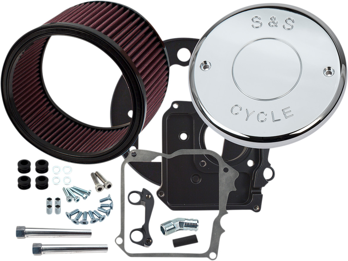 S&S Cycle High Flow Air Cleaner With Cover For Indian 2014-2026