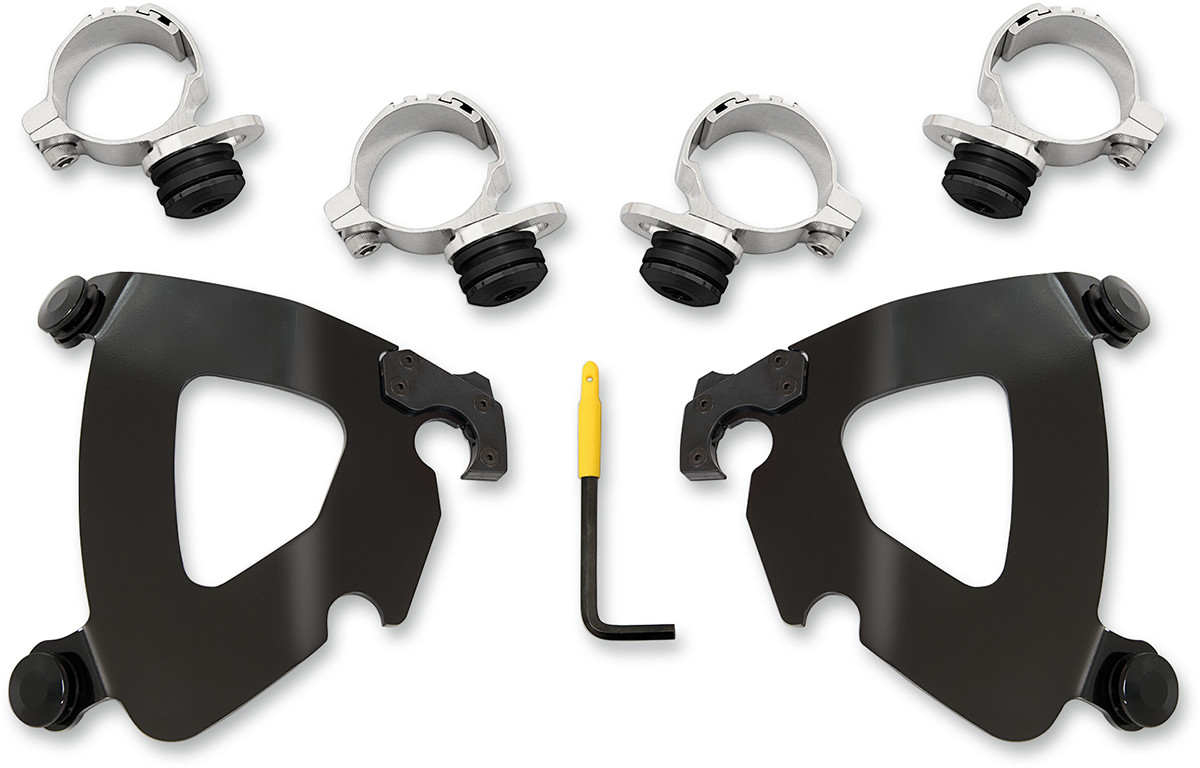 Memphis Shades Gauntlet Fairing Trigger-Lock Mount Kit For Indian Scout 2015-2025