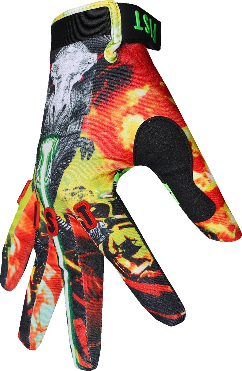 Fist handwear Strapped T-Rex Gloves