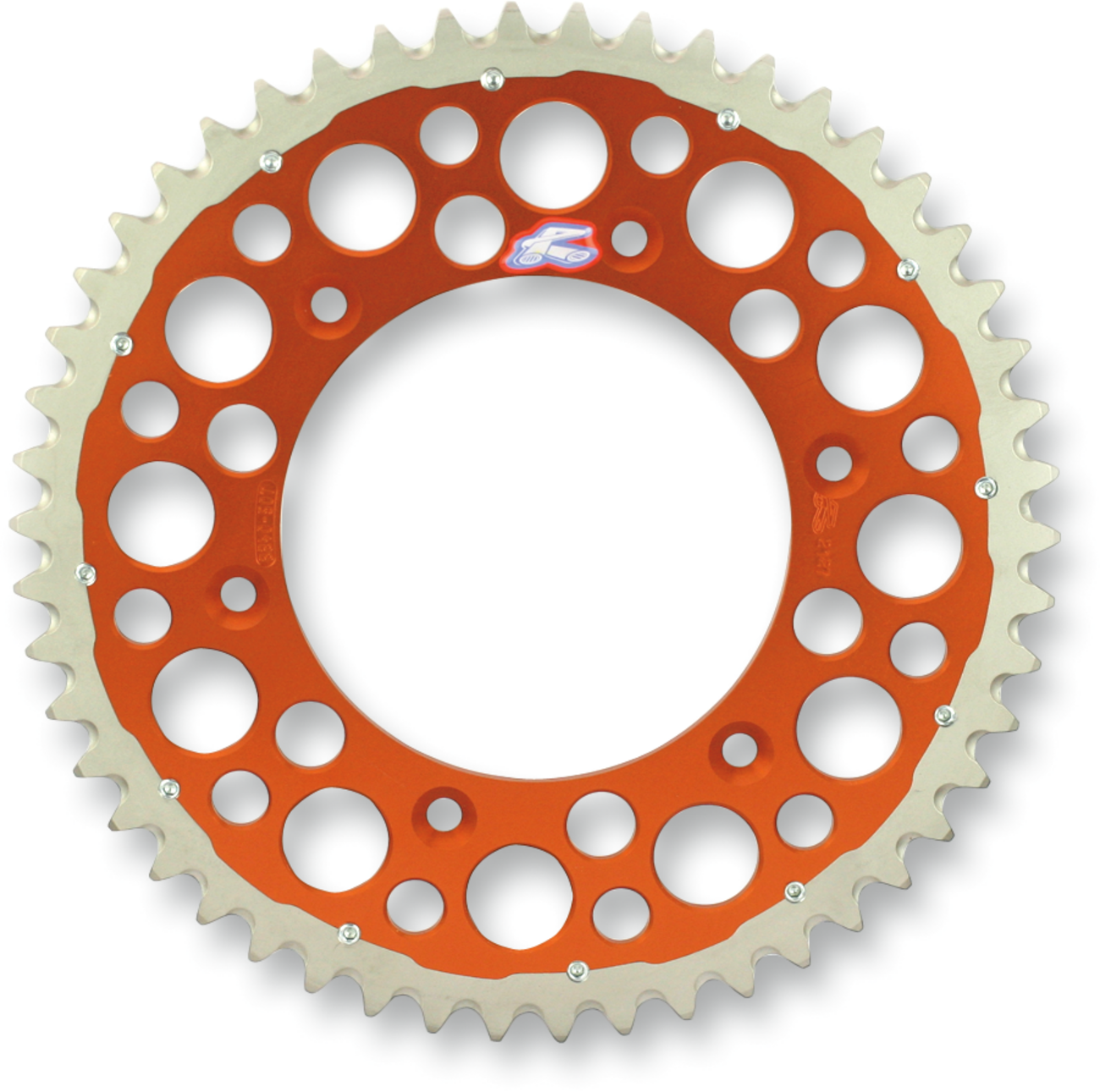 Renthal Twinring™ Rear Sprocket - 48 Tooth - Orange - Gas Gas/Husqvarna/KTM 48T