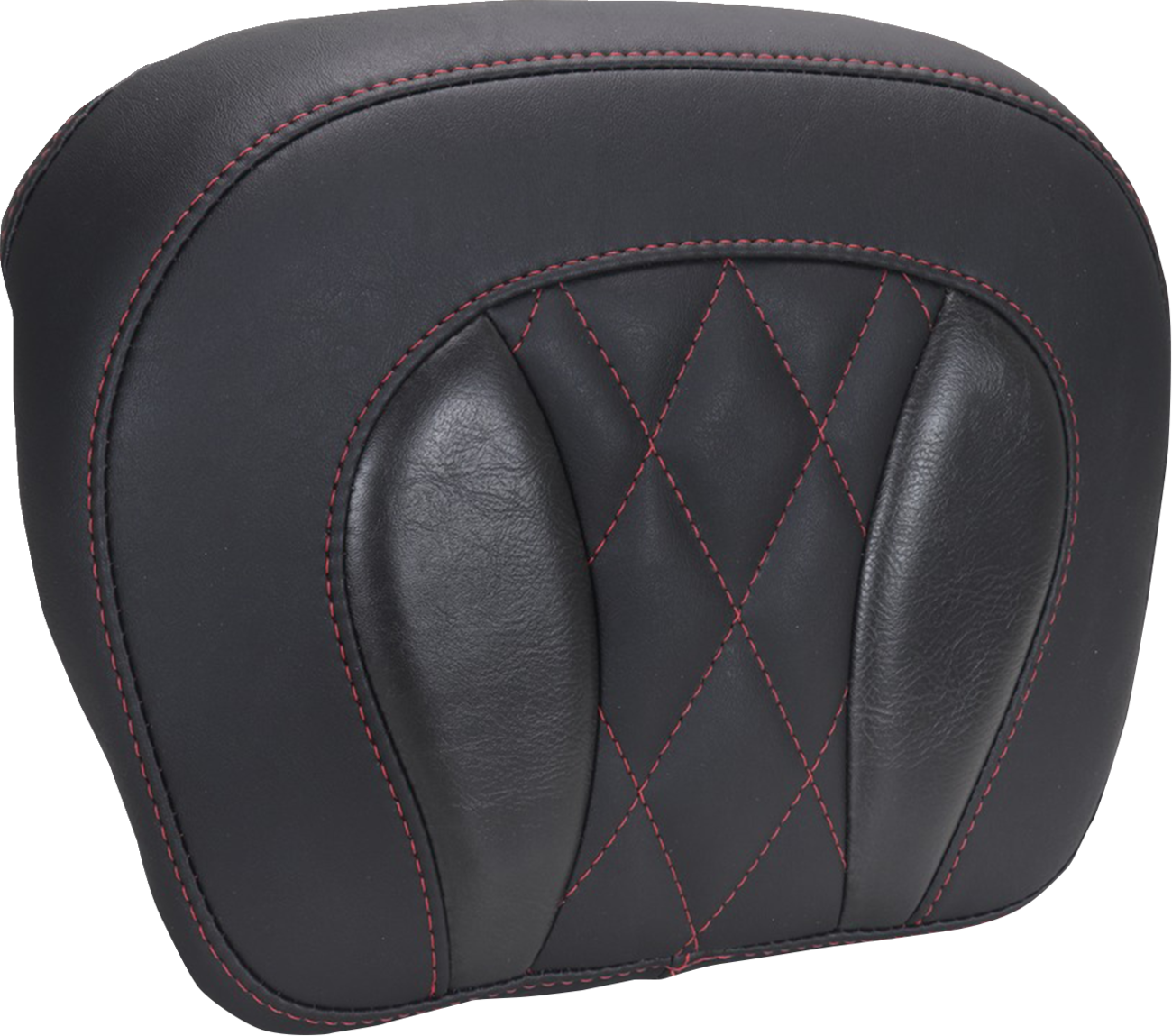Mustang Chopped Tour-Pak® Pad - Dark Cherry Stitching - FLH/FLT '23-'25 Harley Davidson