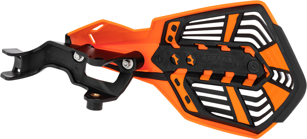 Acerbis K-Future Handguards - Orange/Black Husqvarna/KTM/Sherco/Gas Gas/Triumph