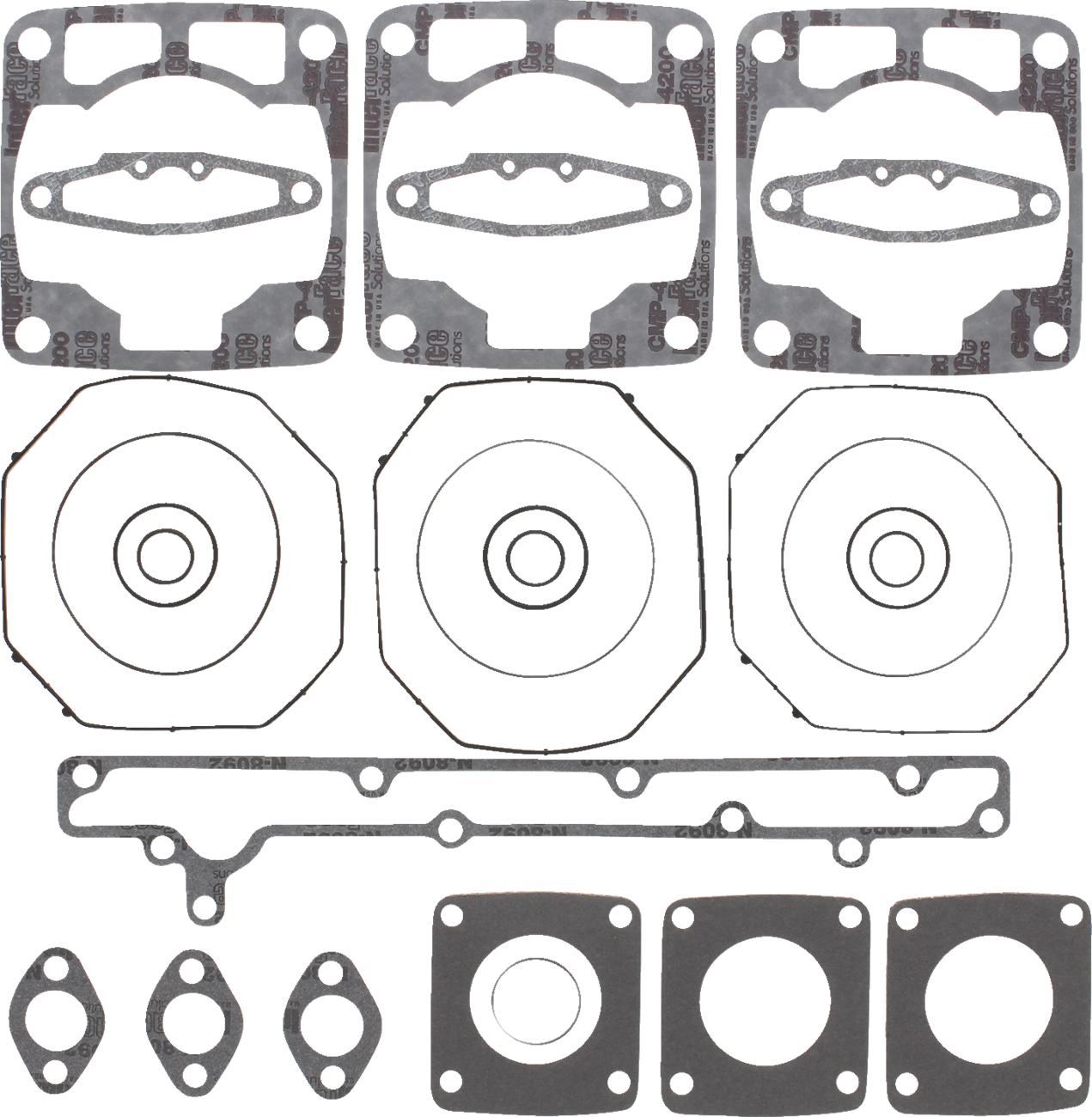 Vertex Full Top End Gasket Kit - Polaris 2000-2003 Polaris 800 XCR / 1999-1999 Polaris XCR 800