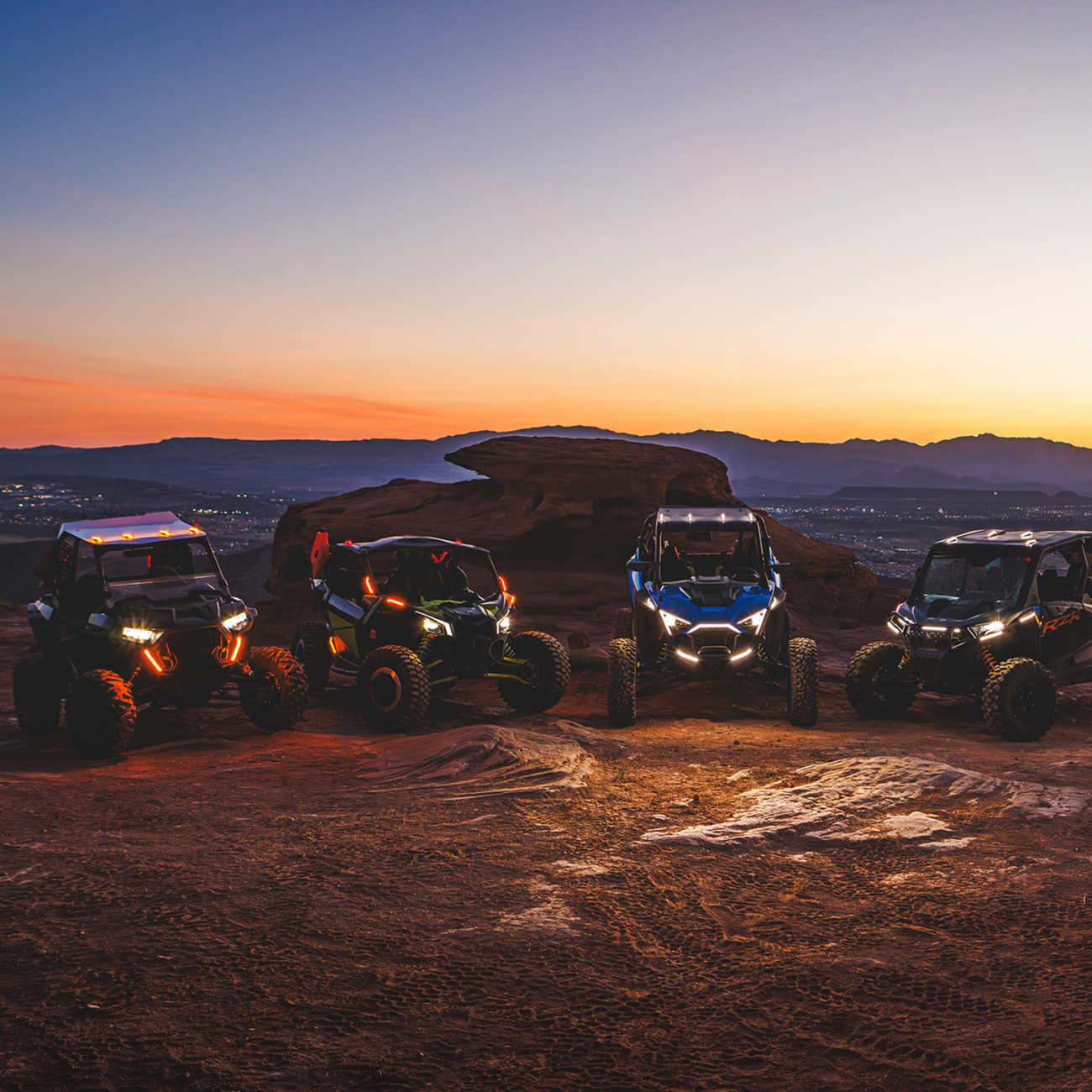 Ravek Apex Lights™ - Running - Amber - RZR XP Polaris/Can-Am