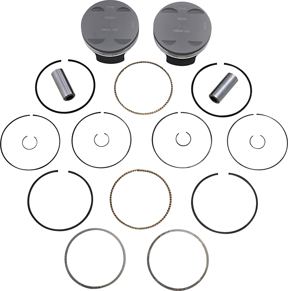 KB PERFORMANCE Super-Duty Piston Kit