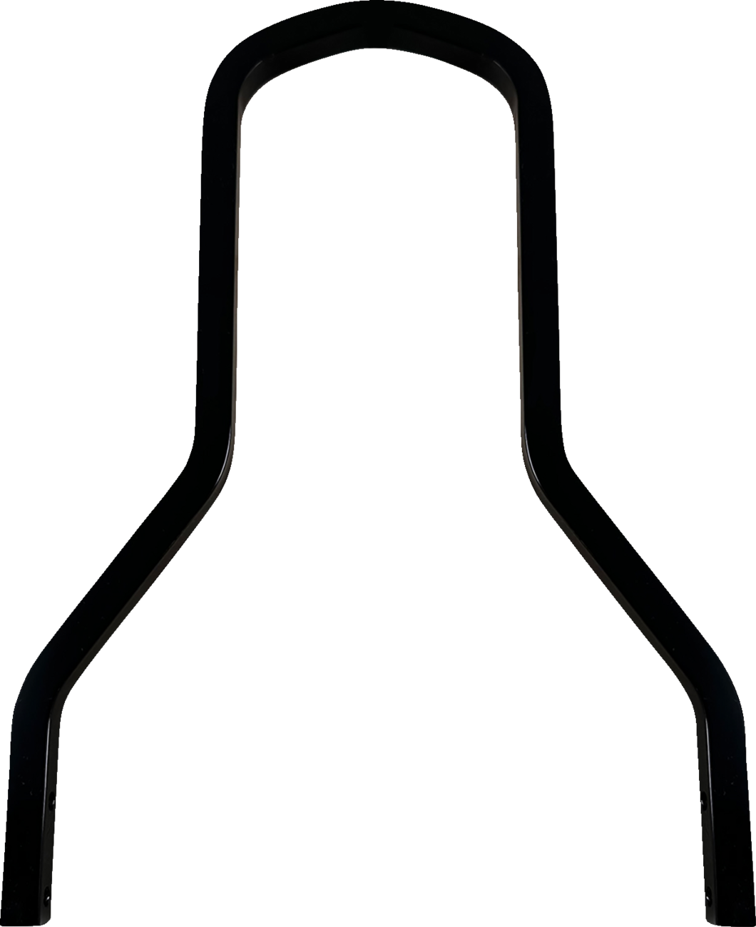 Drag specialties Square Sissy Bar - Black - 10.14" H x 8.75" W Harley Davidson