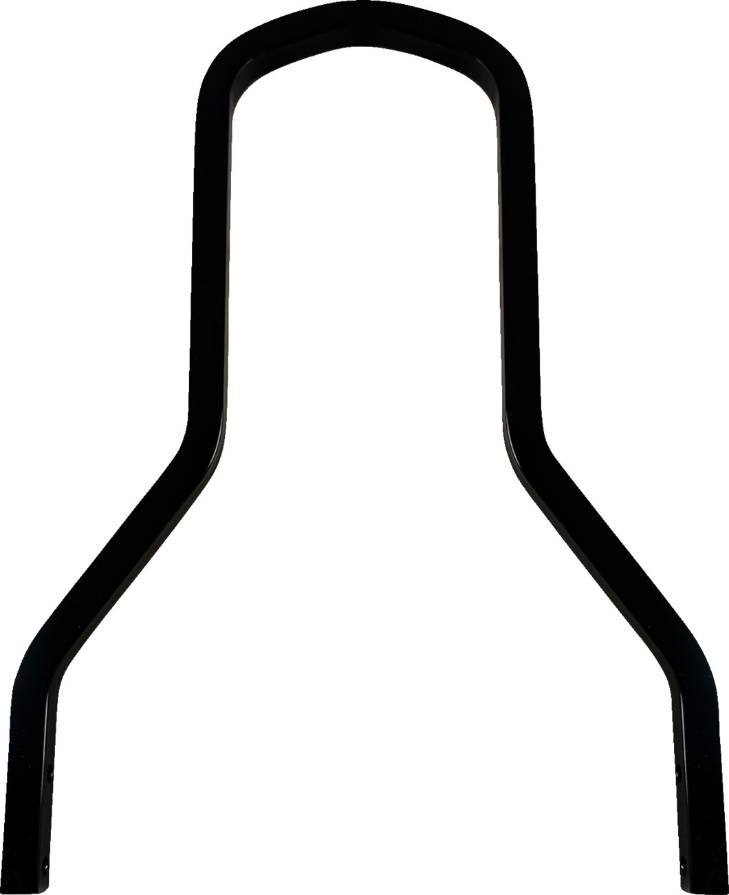 Drag specialties Square Sissy Bar - Black - 10.14" H x 8.75" W Harley Davidson