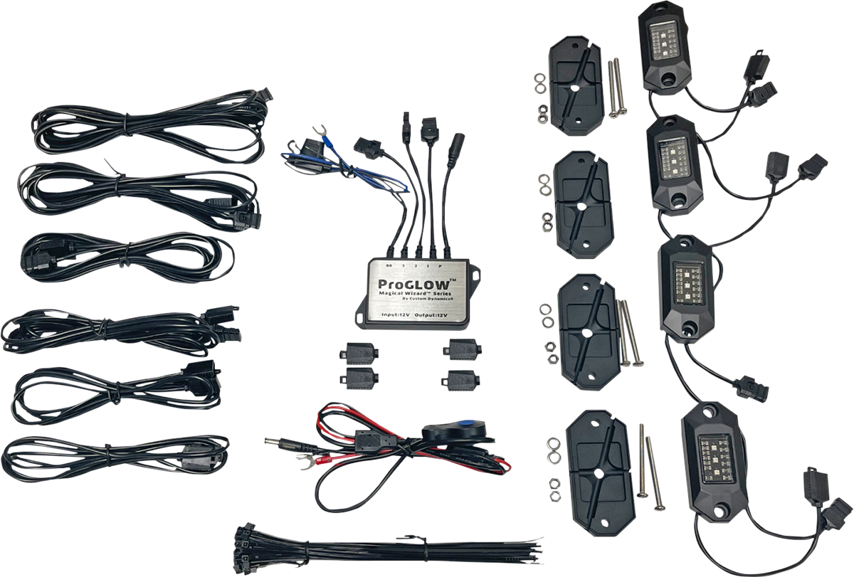 CUSTOM DYNAMICS Magical Wizards™ Rock Light Kit with Bluetooth Controller