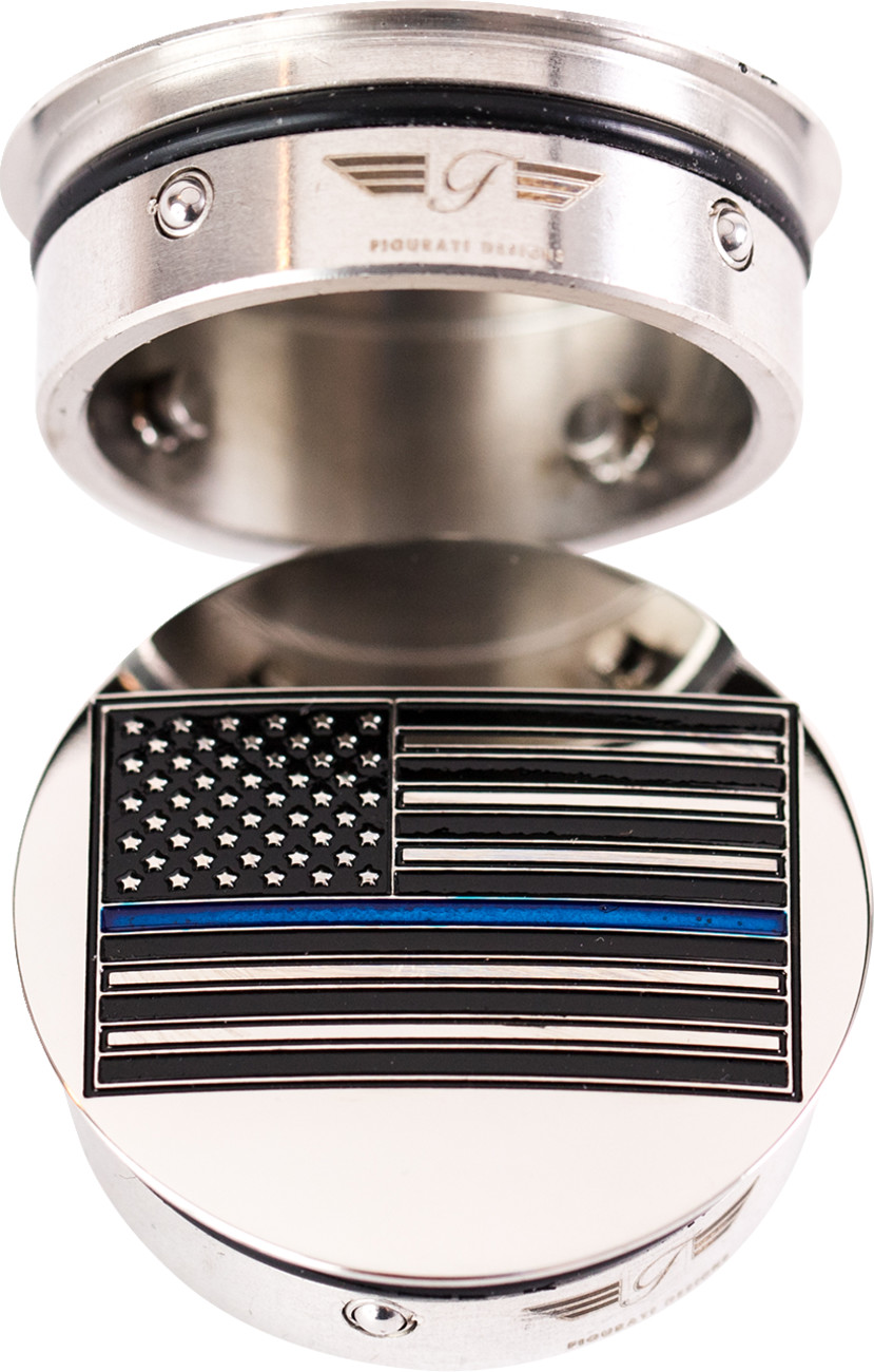 Figurati Designs Swing Arm Pivot Covers for Harley Touring 1985-2026