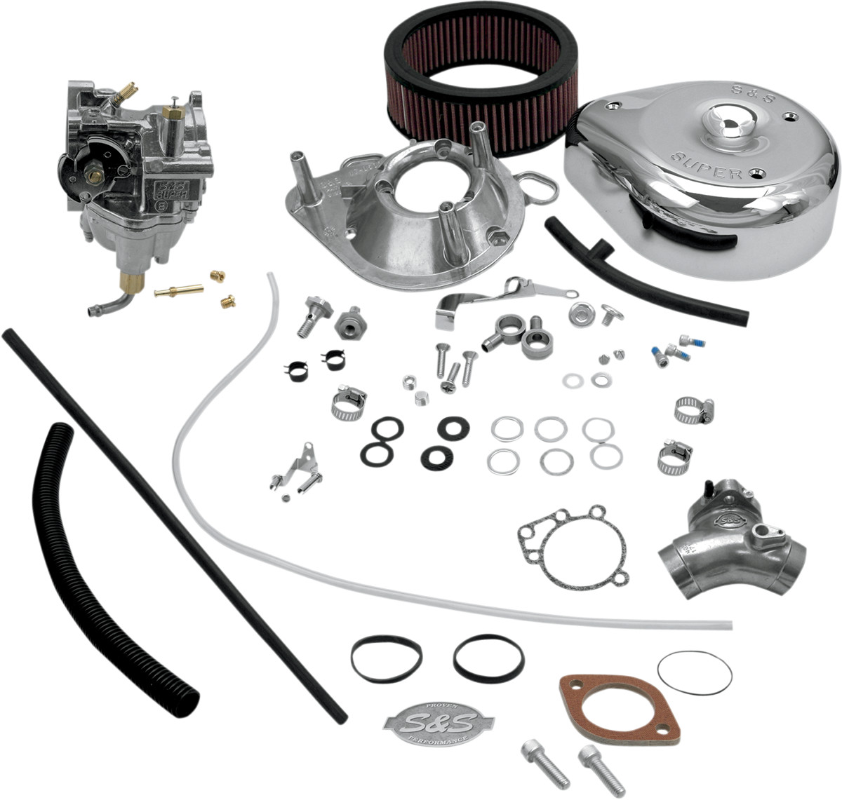 S&S CYCLE Super E Carburetor Kit with Manifold