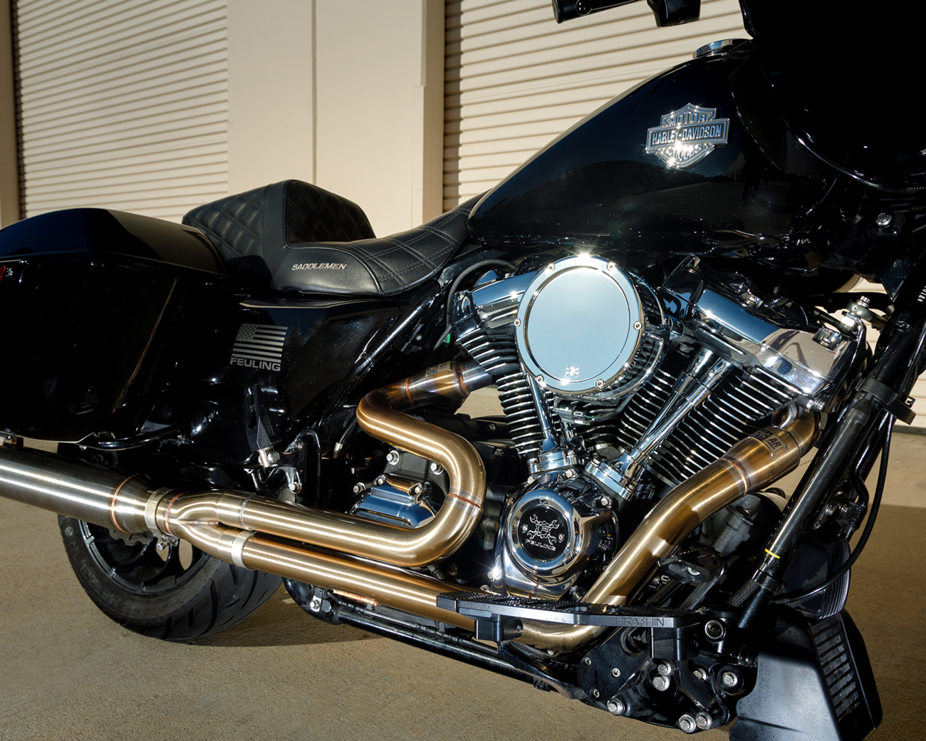 Feuling BA Race Series Air Cleaner Kit For Harley Milwaukee-Eight 2017-2025