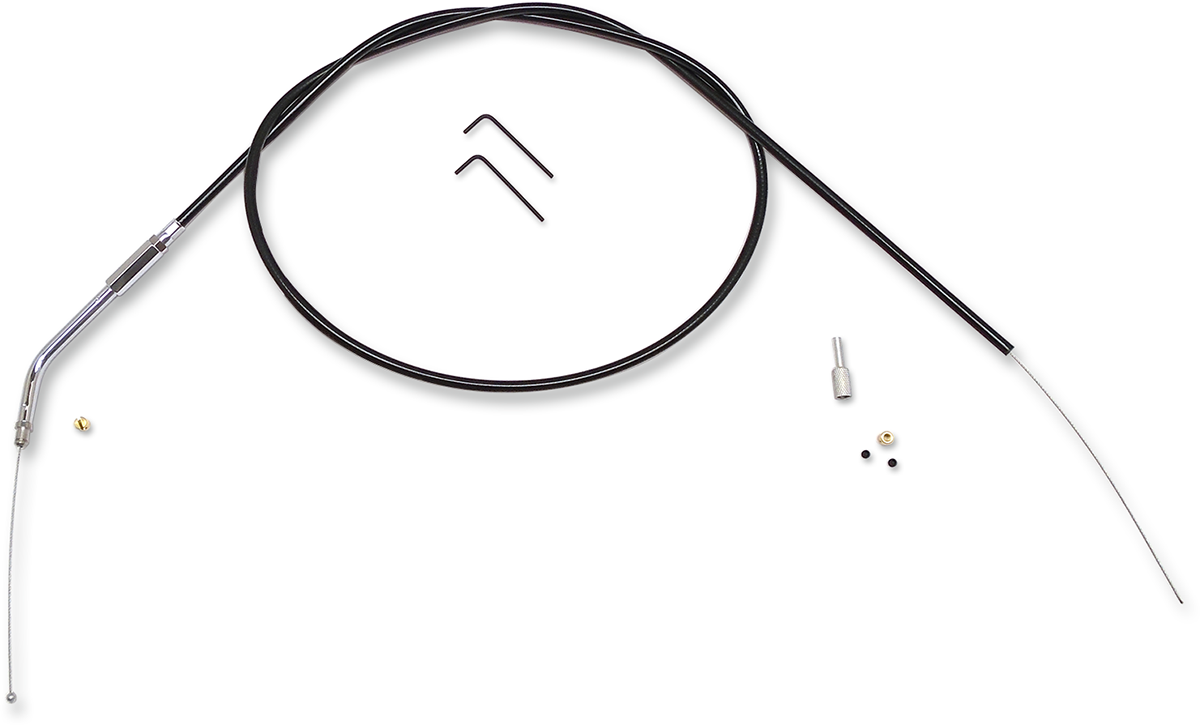Magnum shielding BYO™ Build Your Own™ Control Cable Kit - Throttle/Idle - Black Harley Davidson