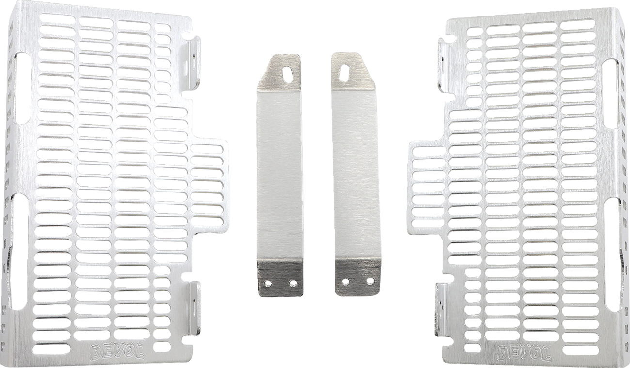 Devol Radiator Guards Honda CR125R / CR250R 2000-2001