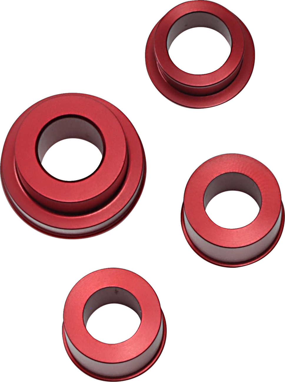 Driven racing Wheel Spacer - Captive - Red - Yamaha