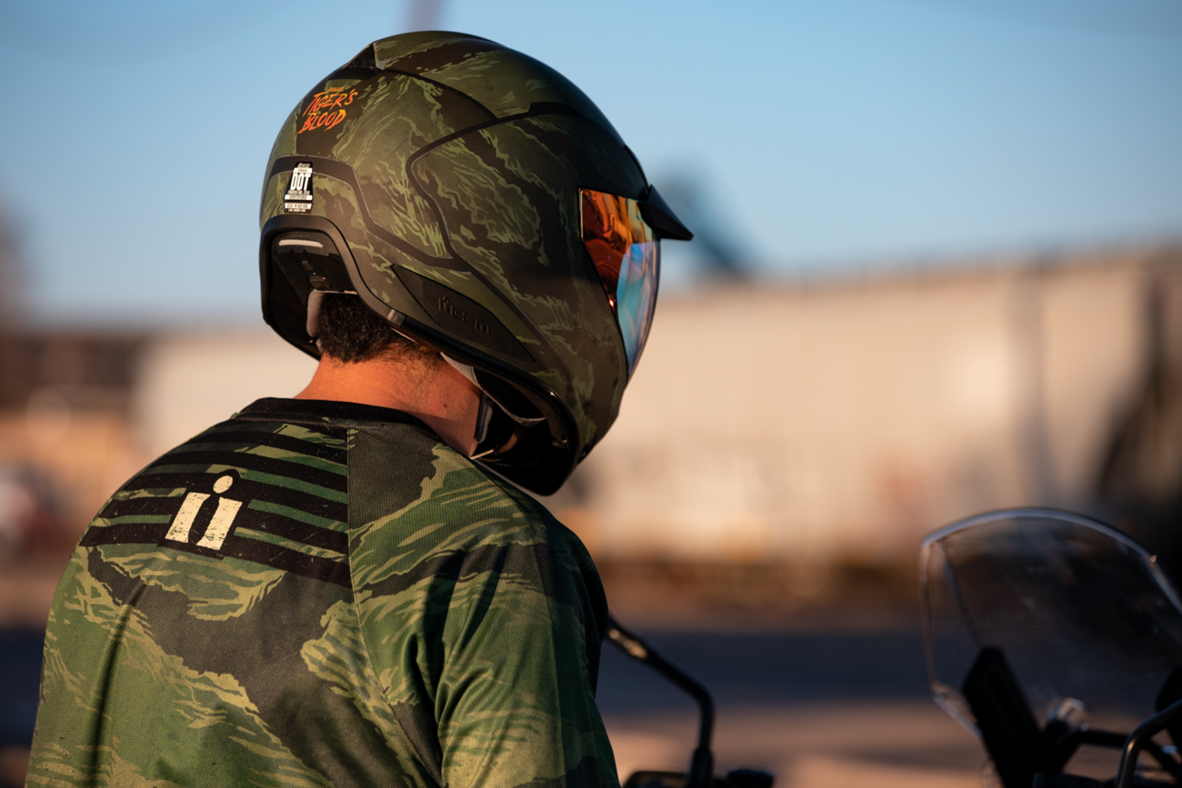 Icon Domain™ Tiger's Blood Helmet