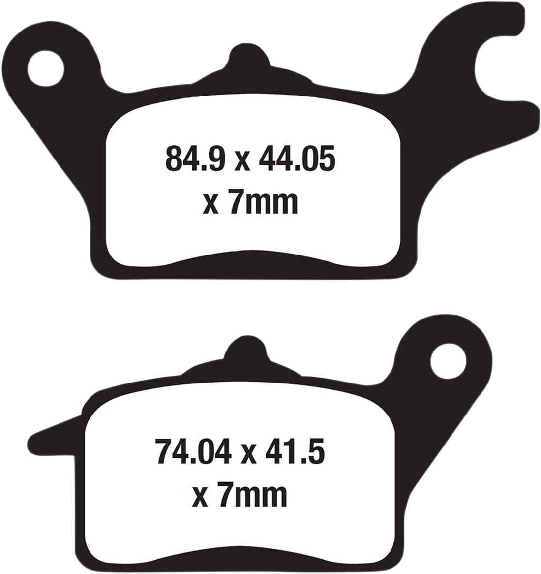 EBC FA691 Organic Front Brake Pads