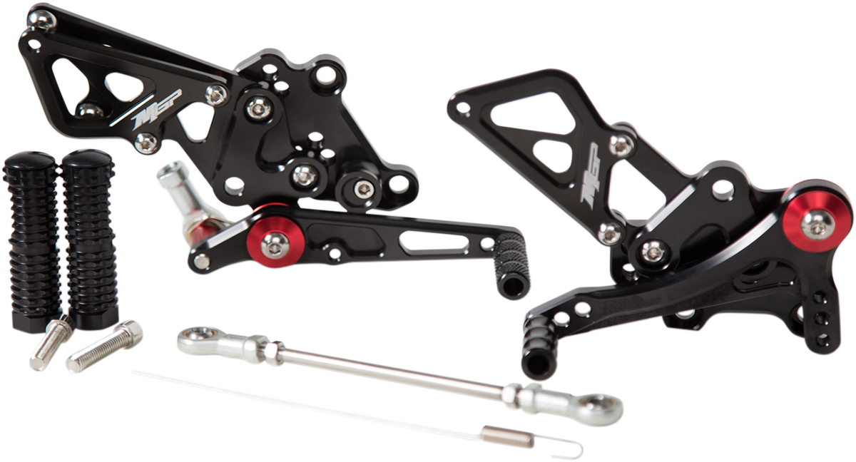 Mgp MGP Rearset - Black - Kawasaki