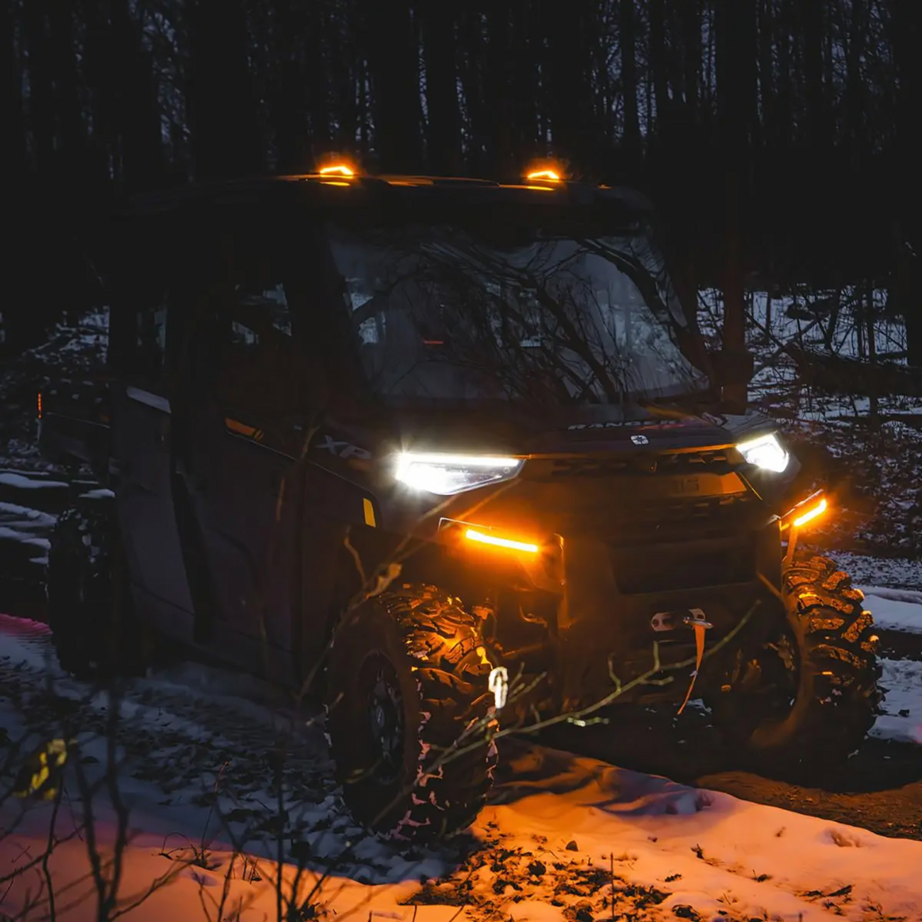 Ravek Apex Lights™ - Running - Amber - Ranger Polaris