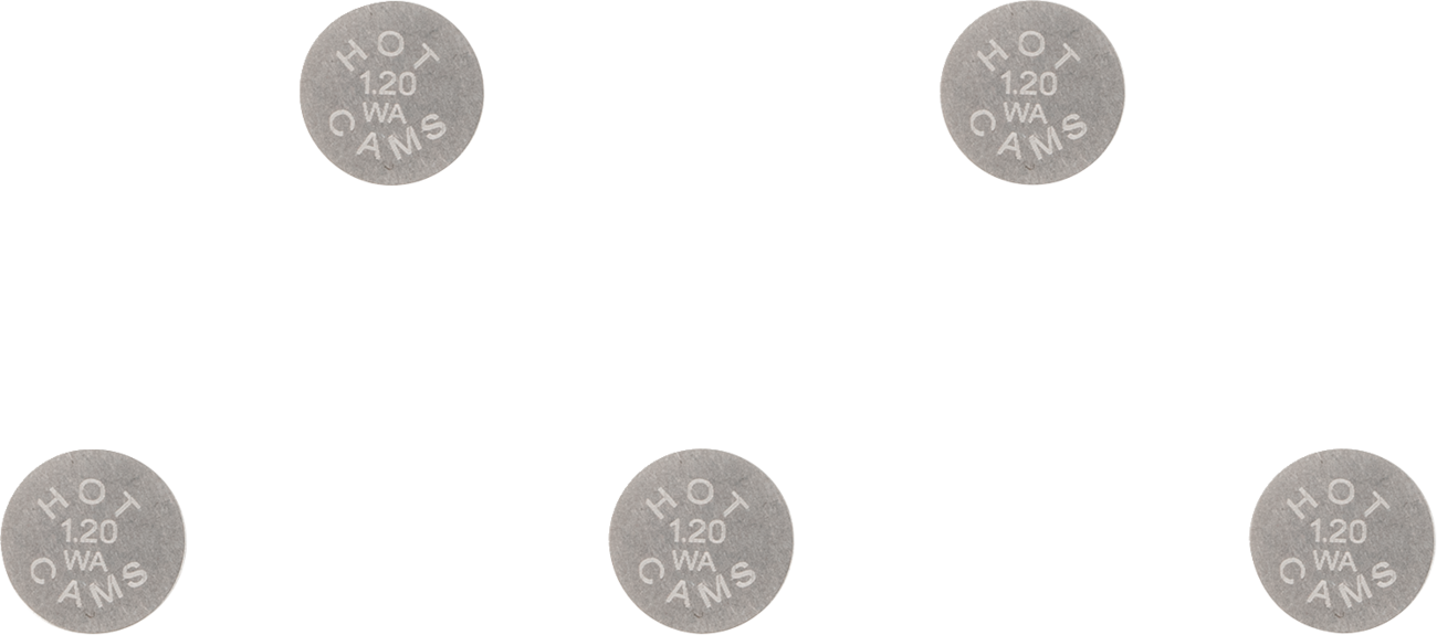 Replacement Valve Shims