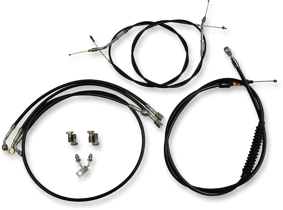 LA Choppers Handlebar Cable And Brake Line Kit For Harley Softail Breakout w/ABS 2016-2017