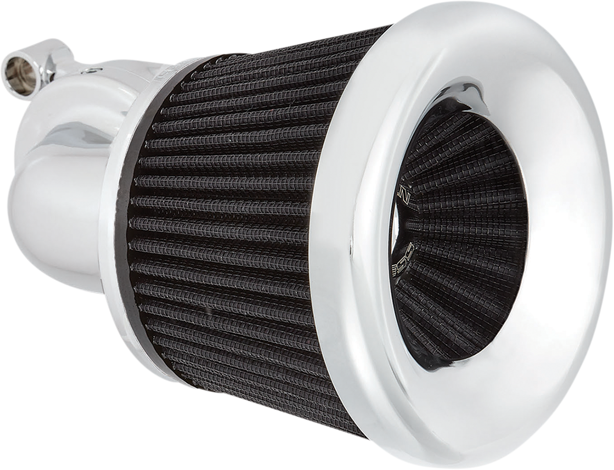 Arlen ness Velocity 90° Air Cleaner Kit - Chrome Harley Davidson