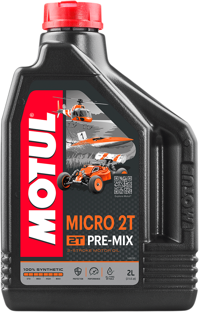 Motul Powersport Micro Pre-Mix Oil For Alcohol Fuels