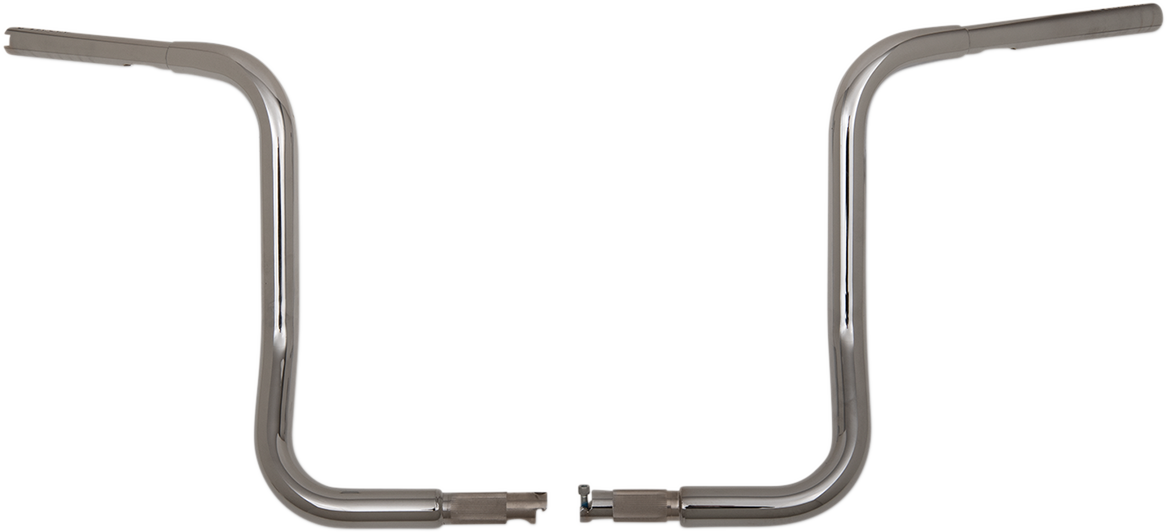 Fat Baggers Inc. 1-1/4" EZ Install Round Top Handlebars For Harley Electra Glide/ Street Glide 1986-2024