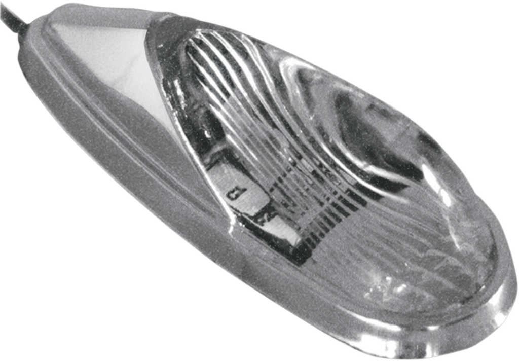 Emgo Flush-Mount LED Marker Lights - Chrome