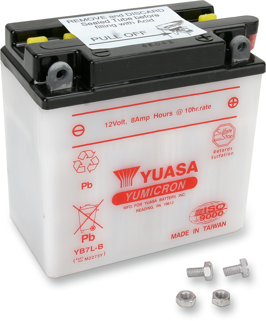 YUASA Conventional Battery — 12 V