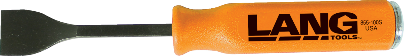 1" Face Stubby Gasket Scraper with Capped Handle