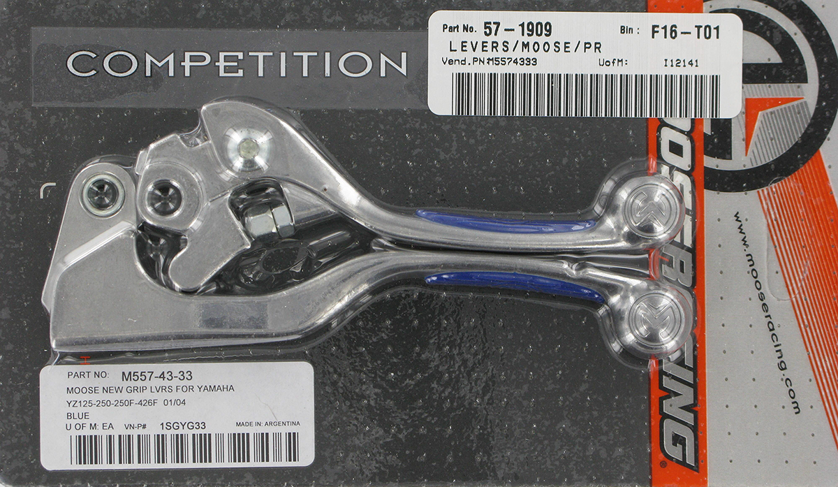 Moose Racing Competition Lever Set Yamaha / Kawasaki / Suzuki 125cc-450cc 2001-2012