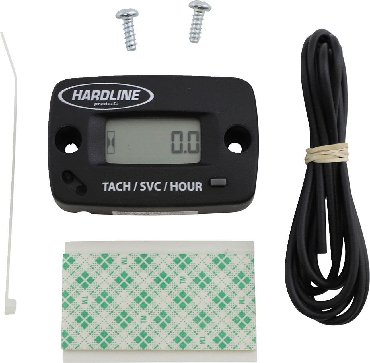 Hardline Resettable Hour Meter/Tachometer with Log Book