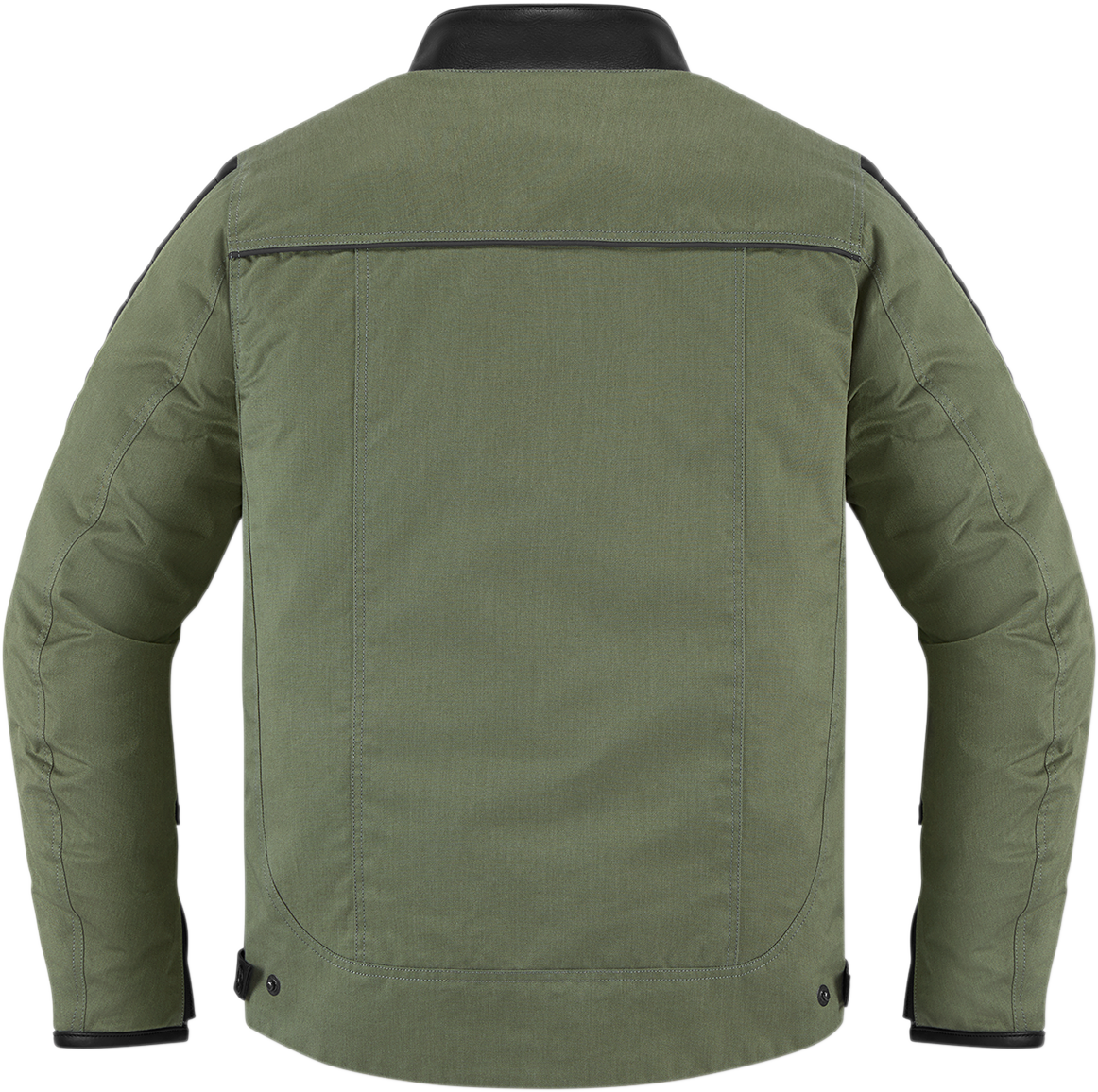 Icon Mens Green MH1000 Leather Textile Motorcycle Riding Street Racing Jacket JT's CYCLES