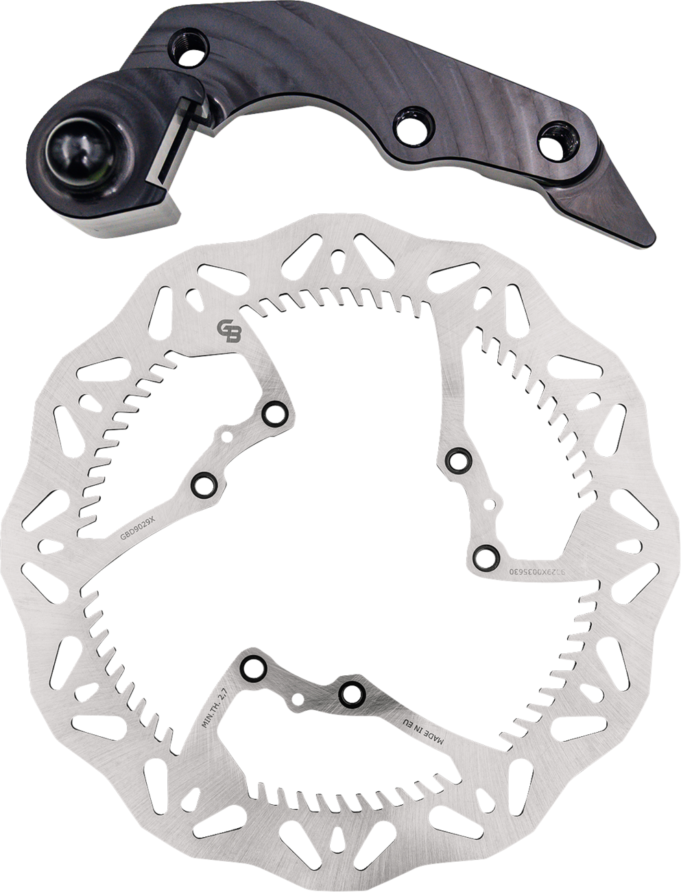 GBRAKES Wave® Brake Rotor Kit With Bracket