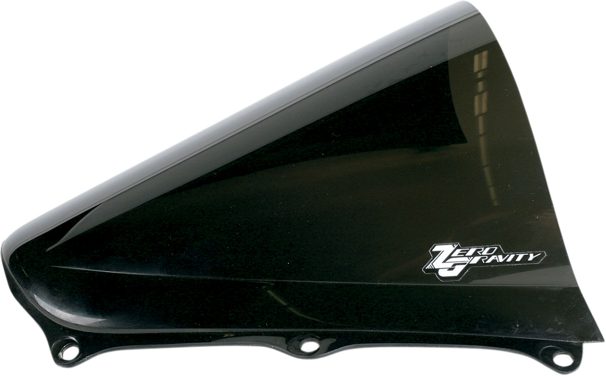 Zero gravity Double Bubble Windscreen - Dark Smoke - CBR600RR 2005-2006 Honda CBR600RR