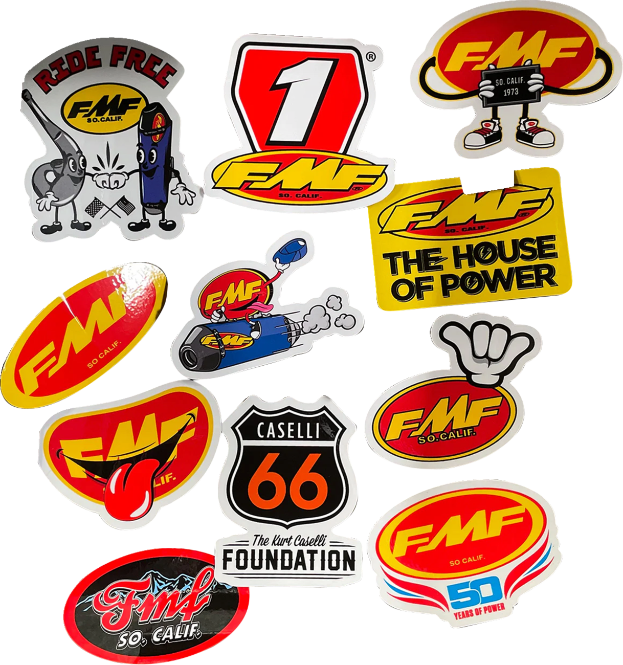 FMF Fender/Trailer Stickers